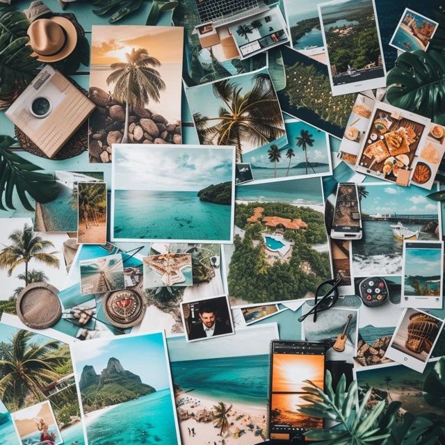 旅游p圖教程美圖秀秀