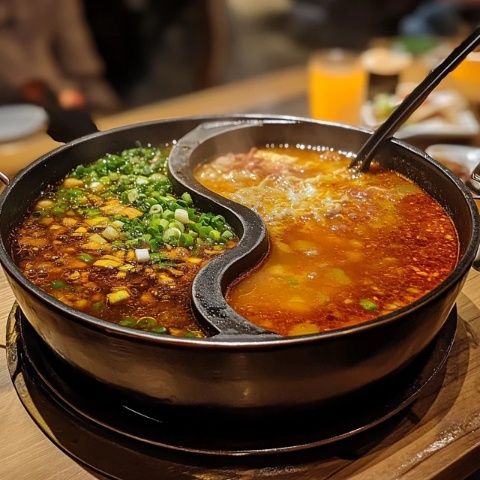 解放碑周邊必打卡：十八梯旁紙鹽河火鍋，九宮格蓋碗菜驚艷味蕾！