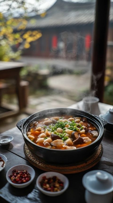 邊境小鎮(zhèn)美食之旅：排隊(duì)嘗鮮，四菜一湯難忘味蕾