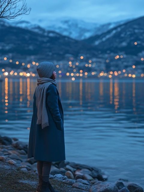 冬天去喀納斯湖旅游穿什么？保暖又仙氣的搭配分享給你！