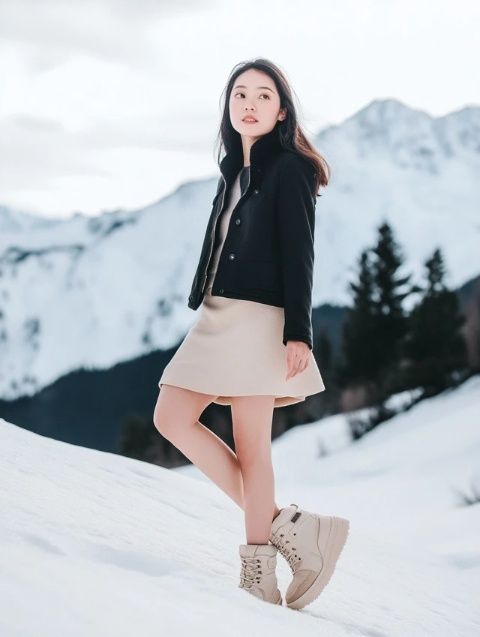 冬天去喀納斯湖旅游穿什么？保暖又仙氣的搭配分享給你！