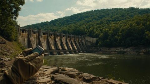 今天做游輪，游玩兩壩一峽水利工程