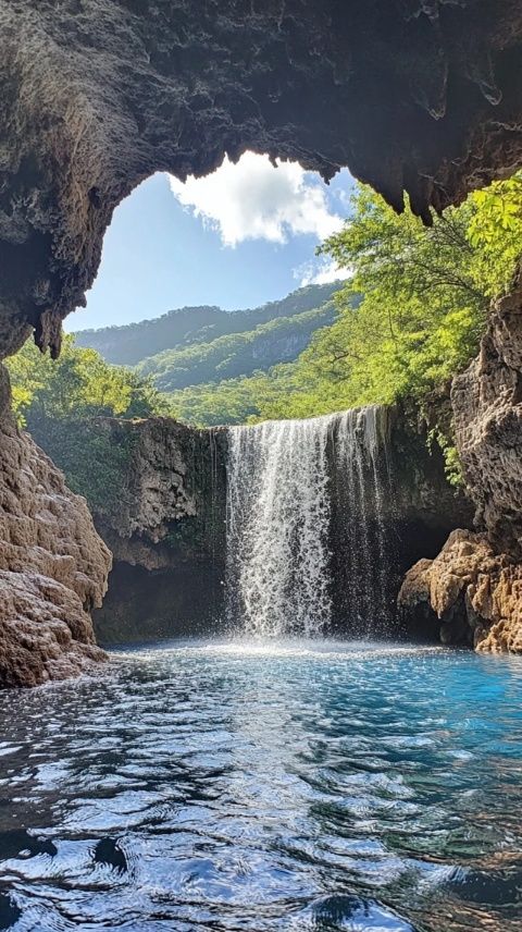 恩施夏日避暑攻略：懸崖瀑布與神秘天坑探險