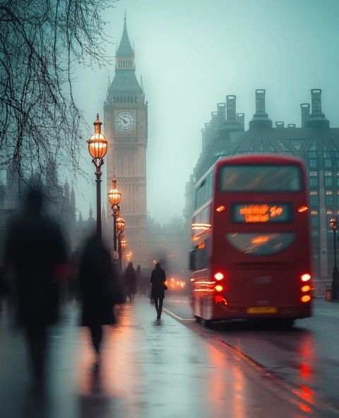 濃霧籠罩英國旅行計(jì)劃大亂