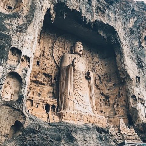 游山玩水，龍年春節(jié)第一游，游覽山東莒南天佛山名勝風景區(qū)，有緣見到天然臥佛