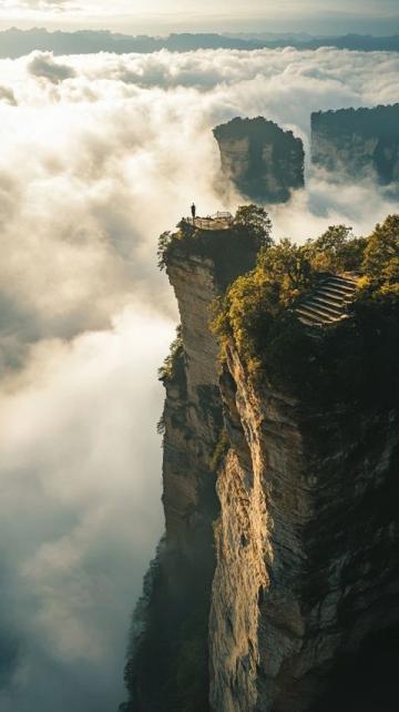 張家界是中國湖南省的一個著名旅游城市，以其獨特的自然景觀和豐富的文化遺產而聞名