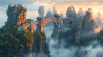 張家界是中國湖南省的一個著名旅游城市，以其獨特的自然景觀和豐富的文化遺產而聞名