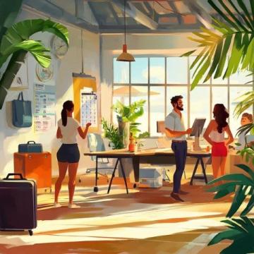 年輕人偏好的流浪式度假興起