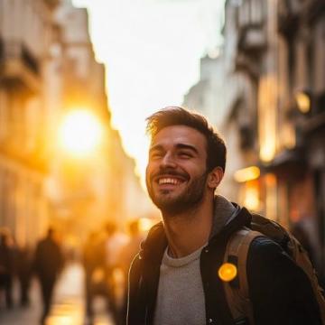 路人常笑問去哪兒旅游，我答：上班去了！