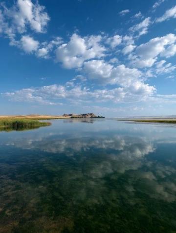 新疆第五天的旅程,終于沒有疼痛和頭暈了,去察爾汗鹽湖