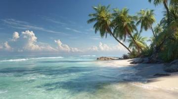 熱帶天堂"——這是一句十分恰當(dāng)?shù)拿枋?，因為它完美地詮釋了海南島的特點。