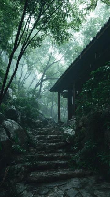 雨中偶遇的溫暖：青城后山之旅的意外收獲