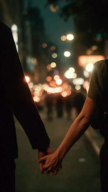 愛情就像一場旅行牽手同行，迎接每一個驚喜與幸福